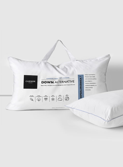 Almohada Cannon Down Alternative 90 x 50 cm Algodón Blanco (King)