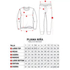 PIJAMA NIÑA BUZO ALGODÓN - BLUEY®