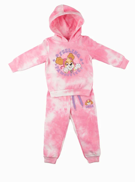 BUZO PAW PATROL SKYE TIE DIE ROSA Talla 4