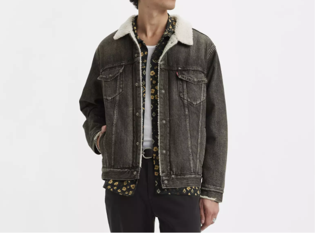 Chaqueta Mezclilla Trucker Sherpa Talla XL - Levi´s