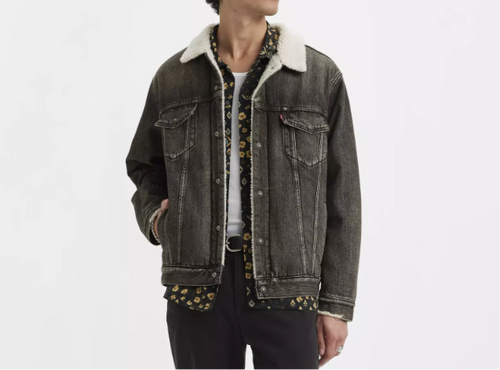 Chaqueta Mezclilla Trucker Sherpa Talla XL - Levi´s