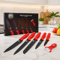 Set de Cuchillos 6 Piezas con Pelador B&amp;B Kitchen – BB-5072R
