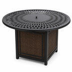 Set de Terraza para Exterior Hazelhurst de 5 Piezas con Mesa Fogón a Gas - Home Decorators Collection