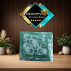 Frazada Térmica Campolindo Doral 2.5 Plazas Jacquard Doble Faz Verde Floral