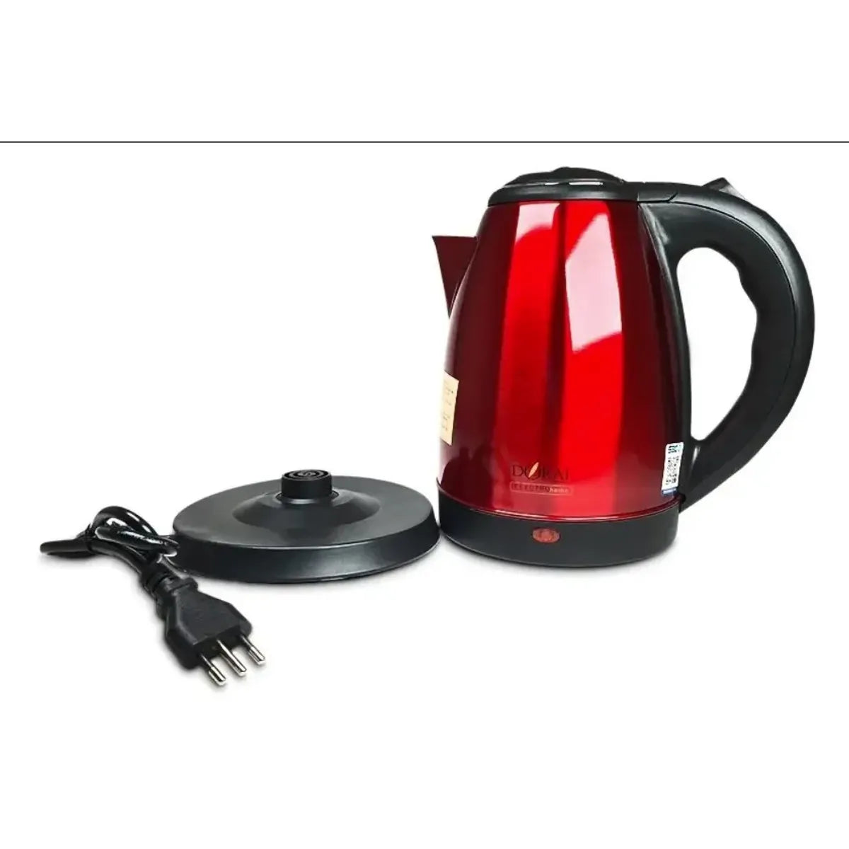 Hervidor Eléctrico Doral Dusseldorf 1.8 Litros 1350W Rojo