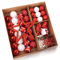 Set 82 Piezas Navideño Con Estrella Set de Esferas