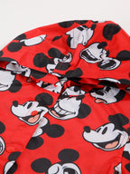 Chaqueta impermeable Mickey roja