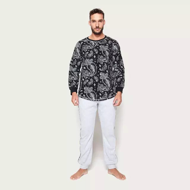 Pijama Hombre Largo Micropolar Talla M - Palmers®