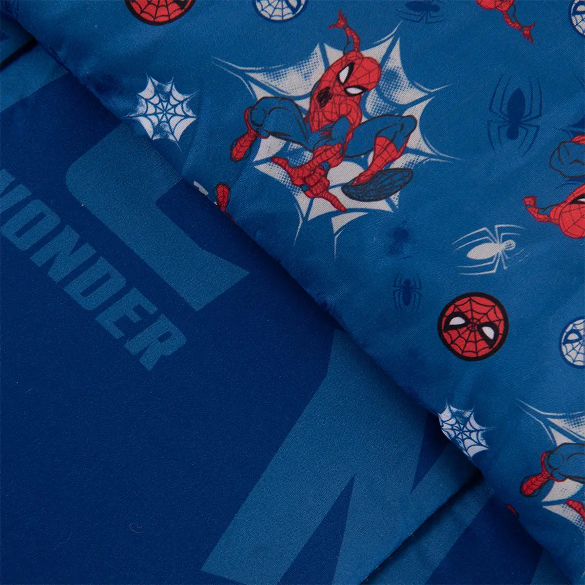 Plumon Infantil Spiderman Reversible 1.5 plazas