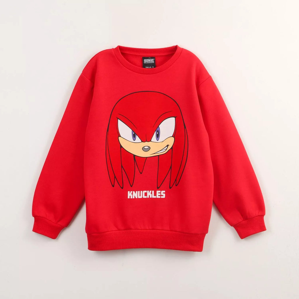 Polerón Cerrado Knuckles Rojo Sonic®