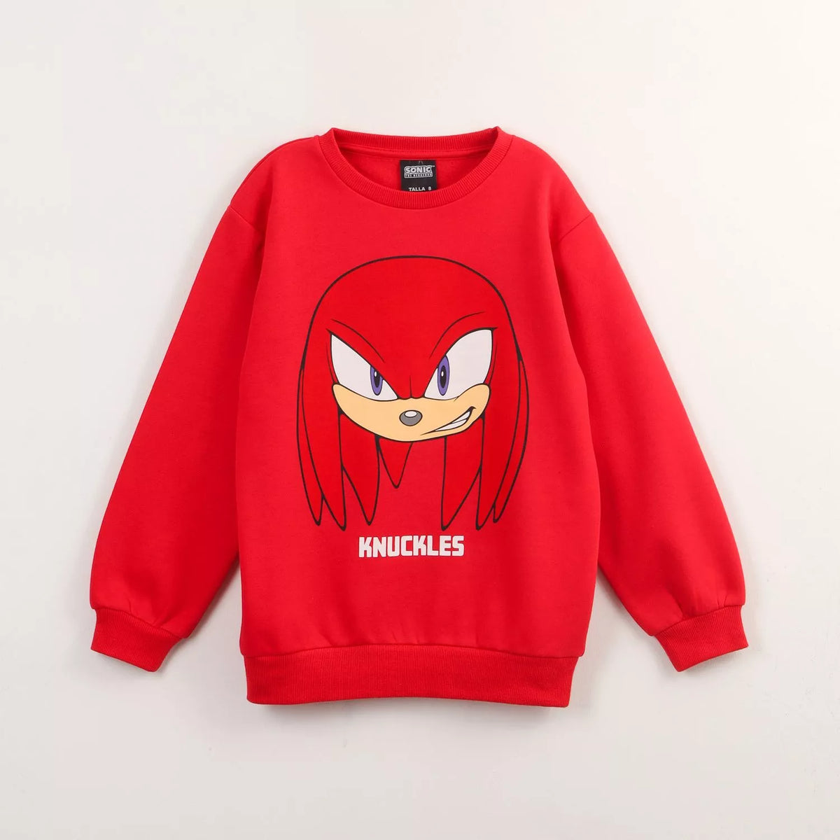 Polerón Cerrado Knuckles Rojo Sonic®
