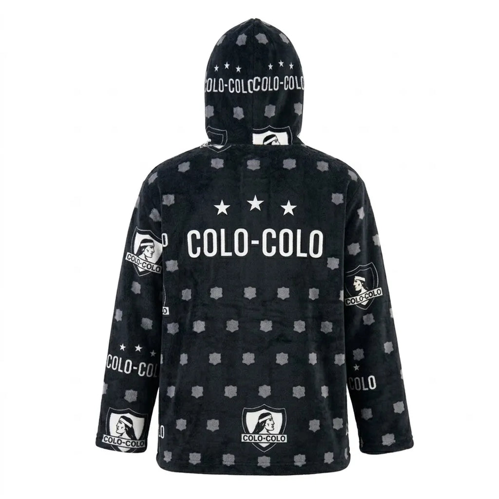 Poncho Polerón Cojín Infantil Talla Única - Colo Colo