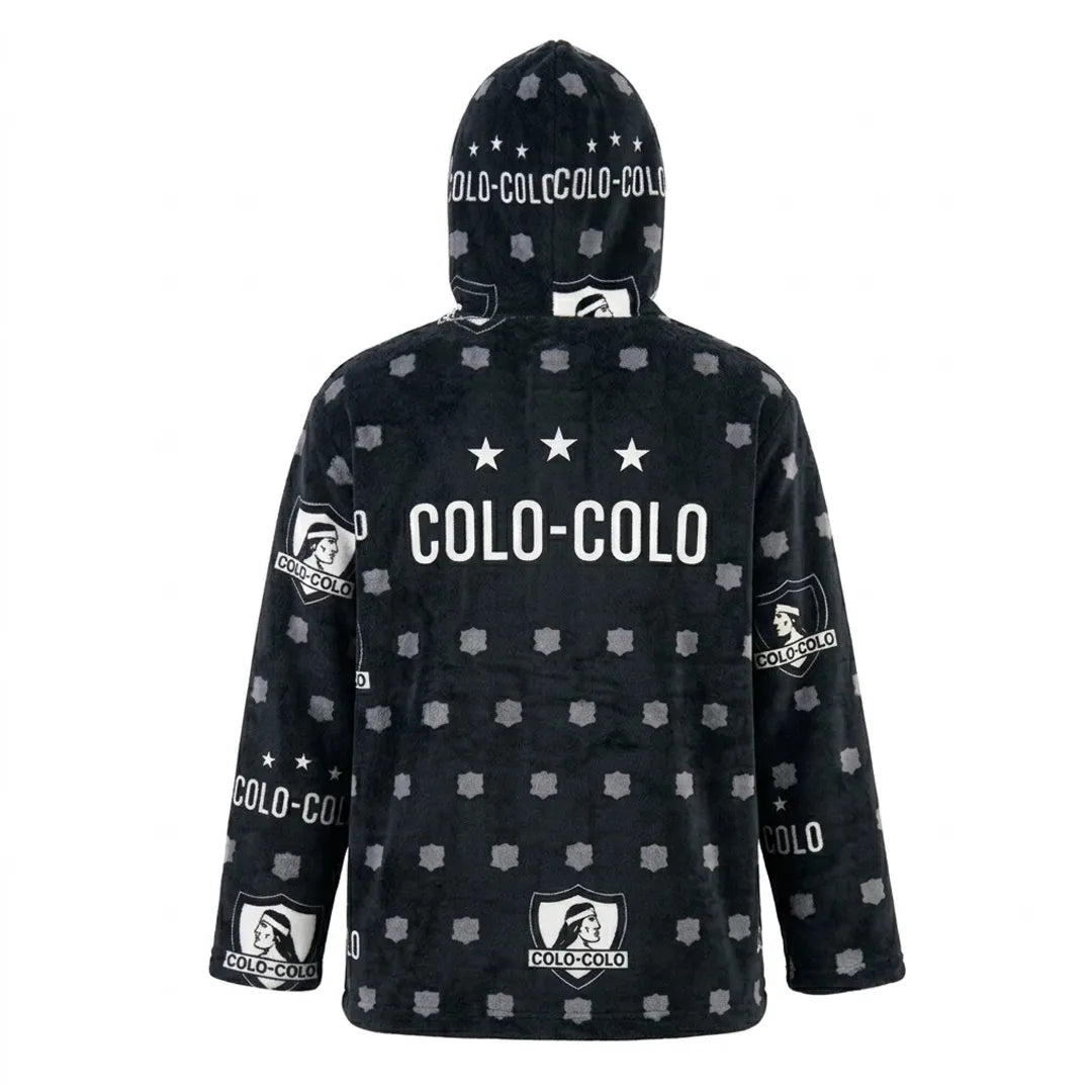 Poncho Polerón Cojín Infantil Talla Única - Colo Colo