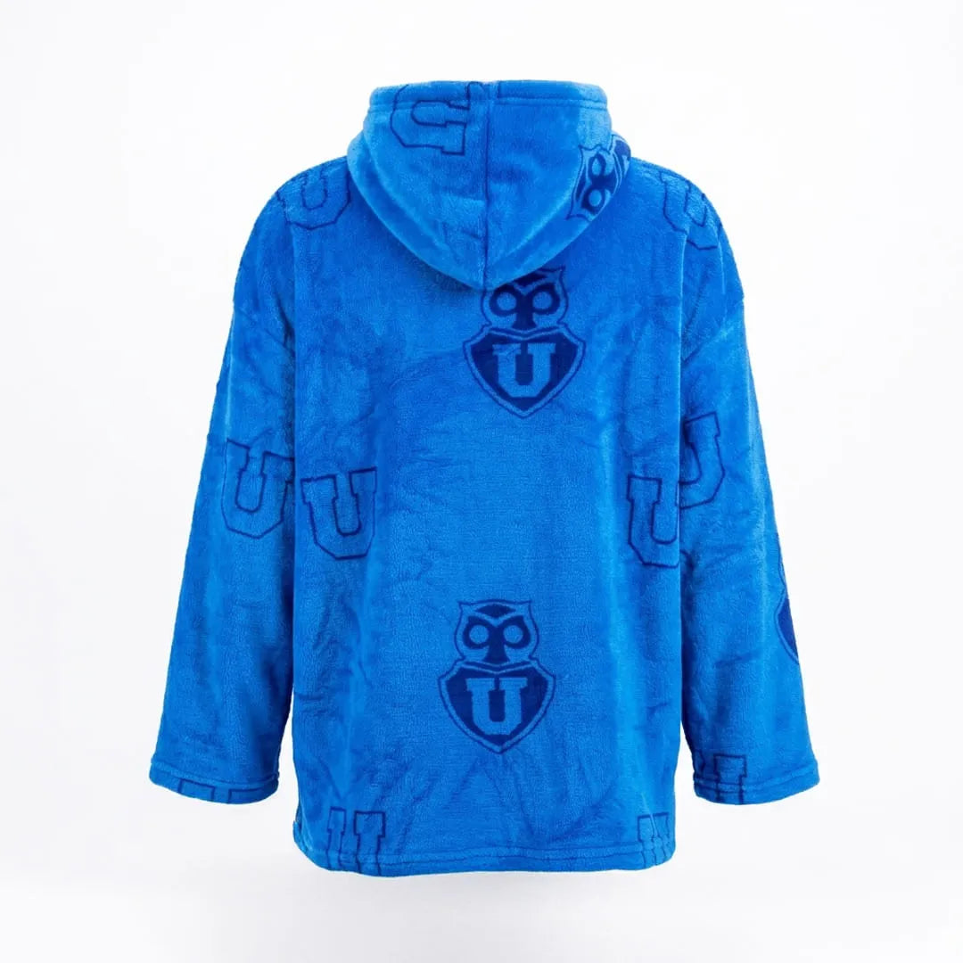 Poncho Polerón Cojín Infantil Talla Única - U de Chile