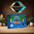 Pack x10 Papel Celofán Proarte Color – 14 Hojas + 6 Colores (30 x 33 cm)