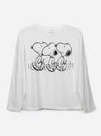 POLERA MANGA LARGA NIÑA SNOOPY ®