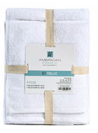 Set de 4 Toallas Blanco Algodón - American Family®