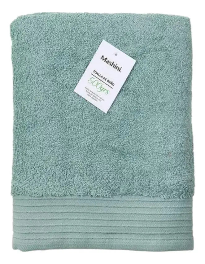 Toalla de Cuerpo 500 gr Algodón 70×140 cm Verde Oliva- Mashini®