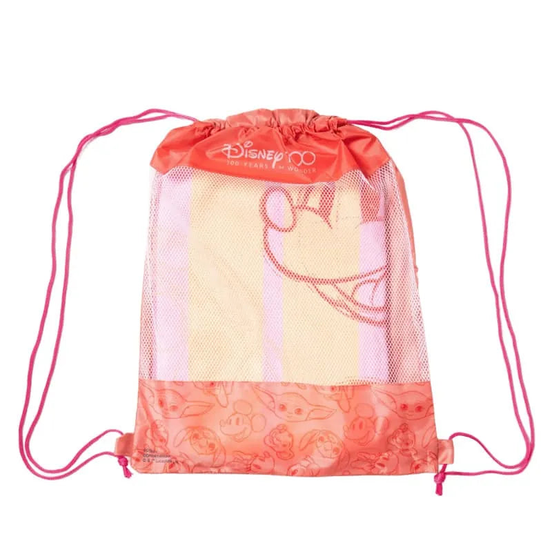 Toallas de Playa con Bolso Disney 100 Alegres