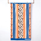 Toalla Playa Jacquard Algodón 75x150 cms Guepardo - Mashini