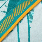 Toalla Playa Jacquard Algodón 80x160 cms Tropico - Mashini