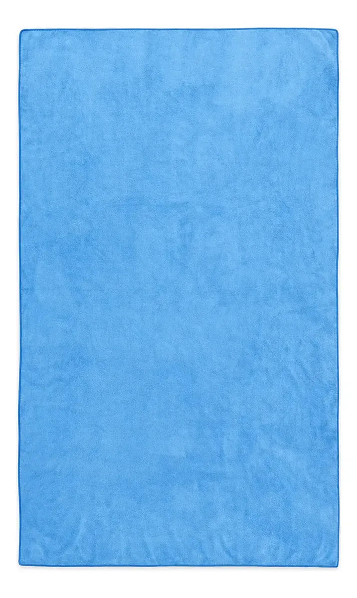 Toalla Deportiva Mashini 80x160 Secado Rapido Azul Fluor