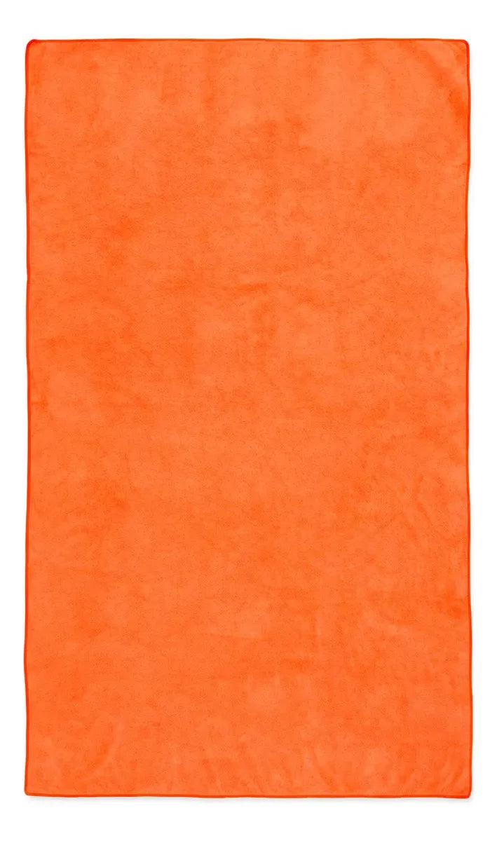 Toalla Deportiva Mashini 80x160 Secado Rapido Naranjo Fluor