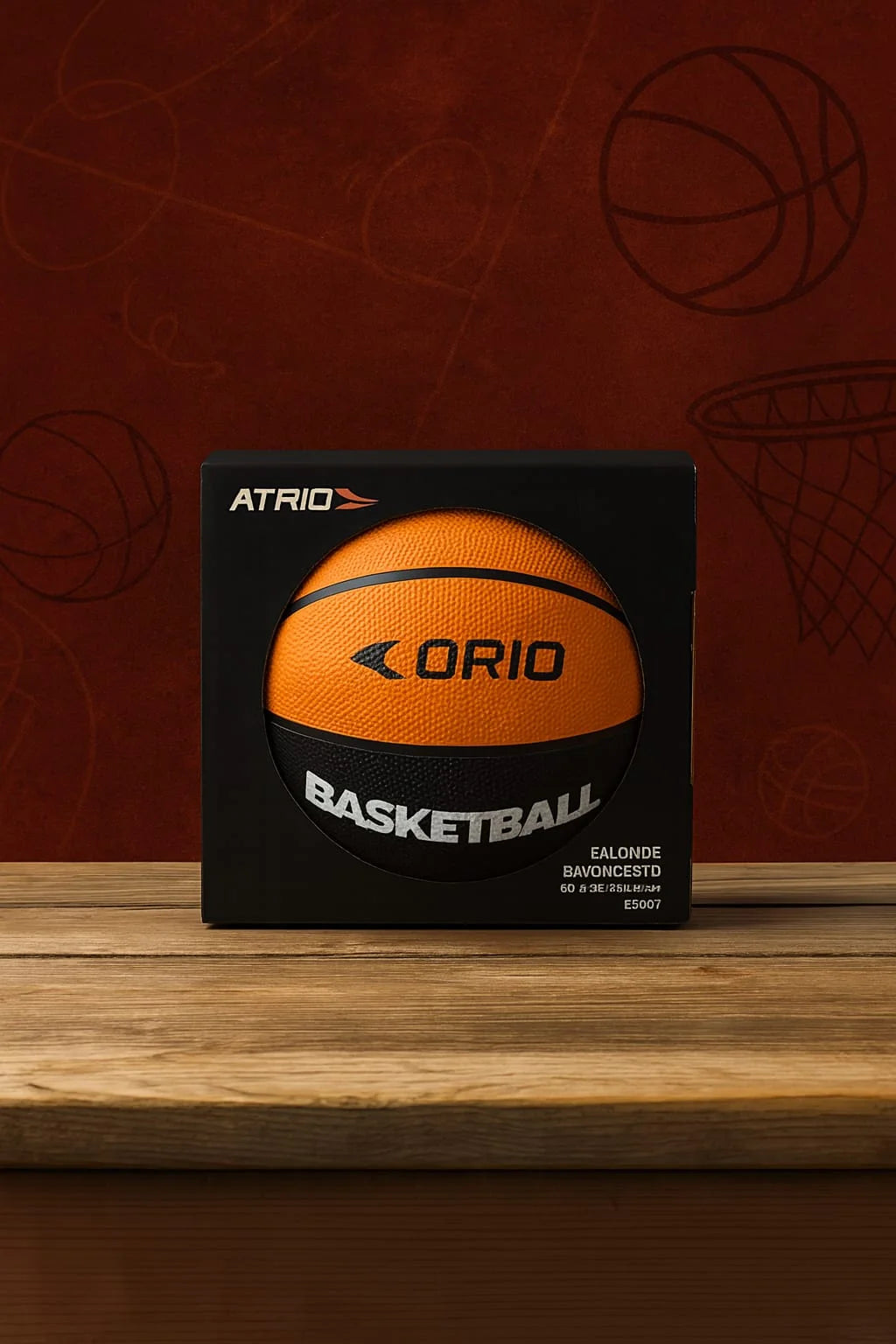 Balón de Basketball ATRIO – Modelo ORIO (Tamaño estándar)