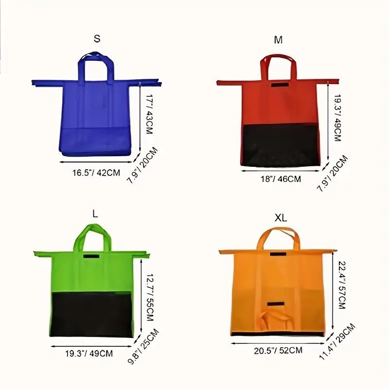 Bolsas Reutilizables pack 4