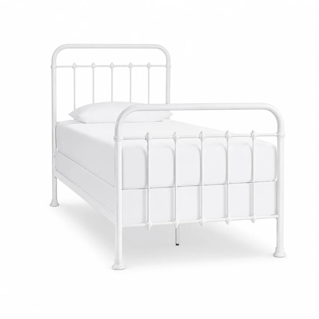 Cama Metálica Dorley Farmhouse Blanca Twin XL - Stylewell