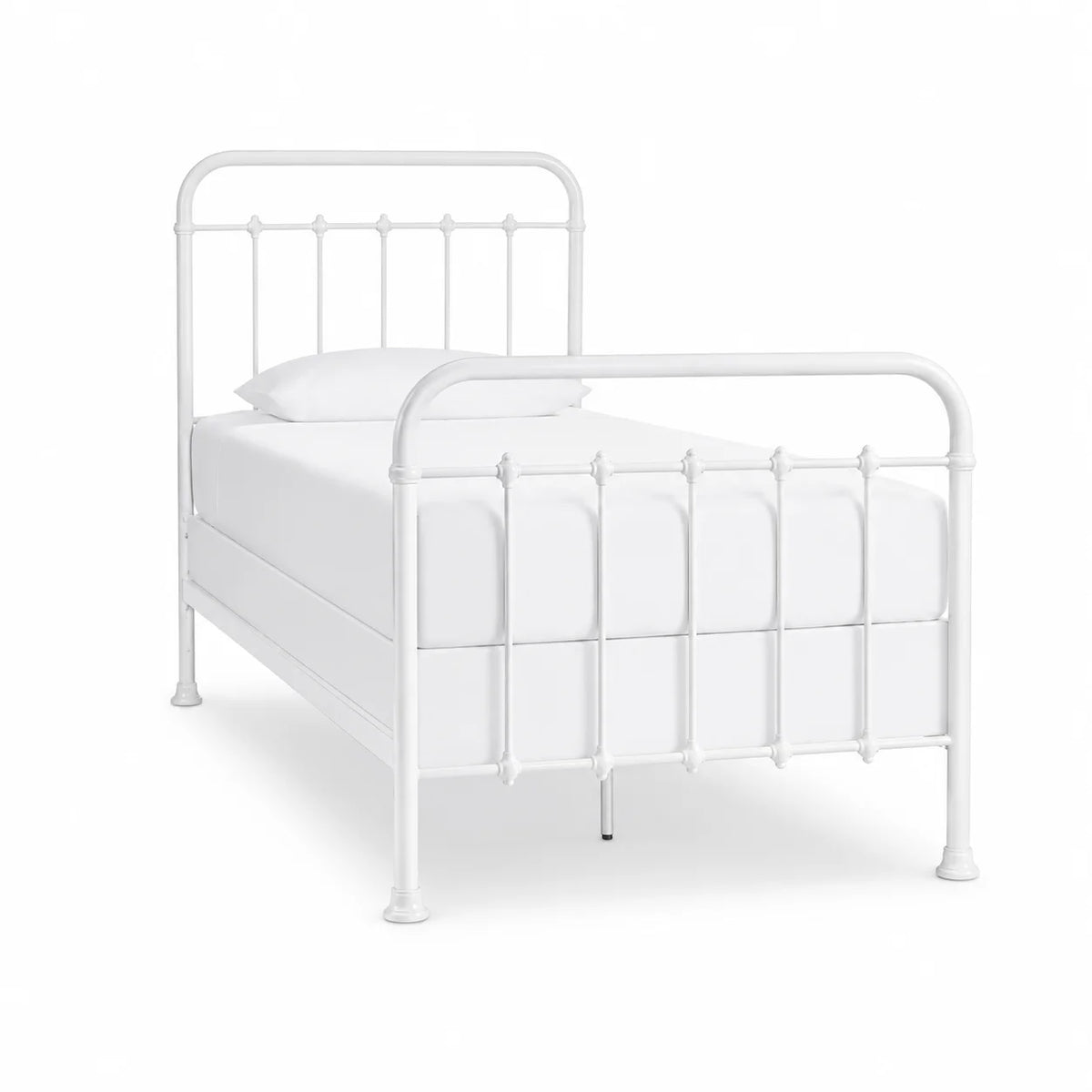 Cama Metálica Dorley Farmhouse Blanca Twin XL - Stylewell