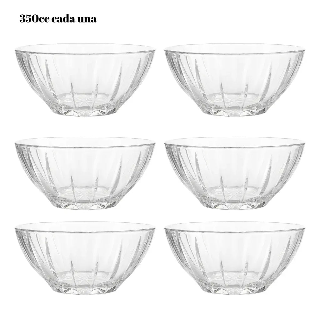 Set de Ensaladera + 6 pocillos Allegra