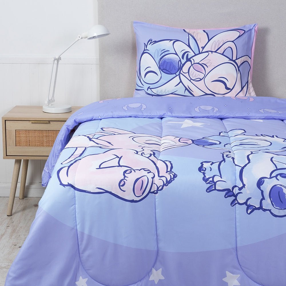 Plumón 1.5 plazas Stitch & Luna - Disney®