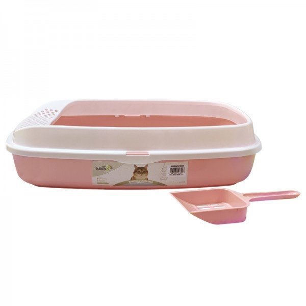Kit Bandeja Sanitaria para Gatos con Pala - Kiboo