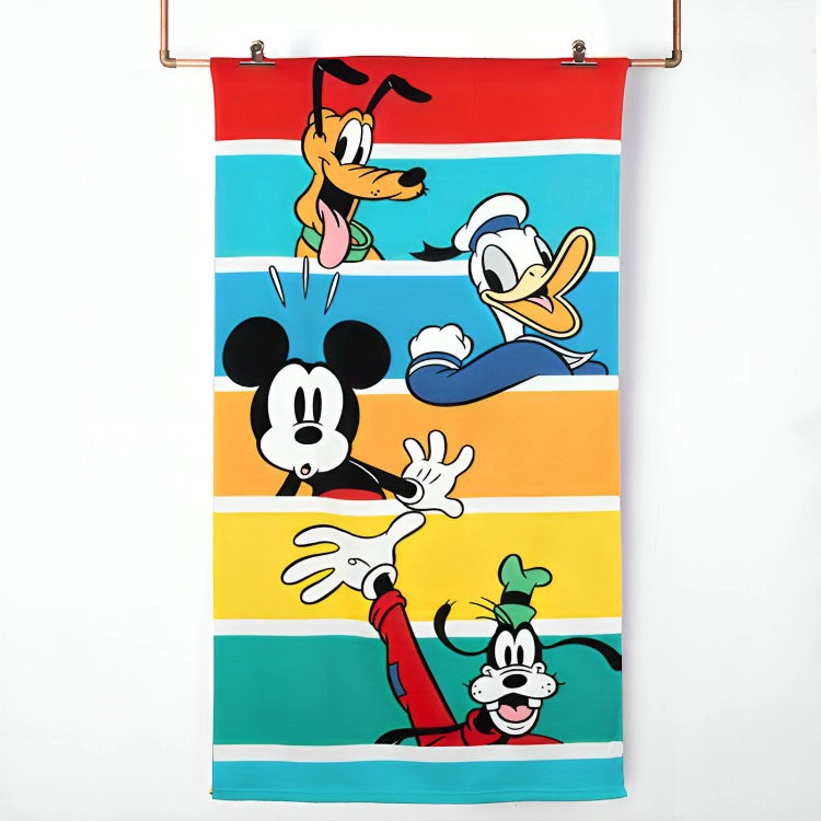 Toalla Playa con Bolso Mickey Friend