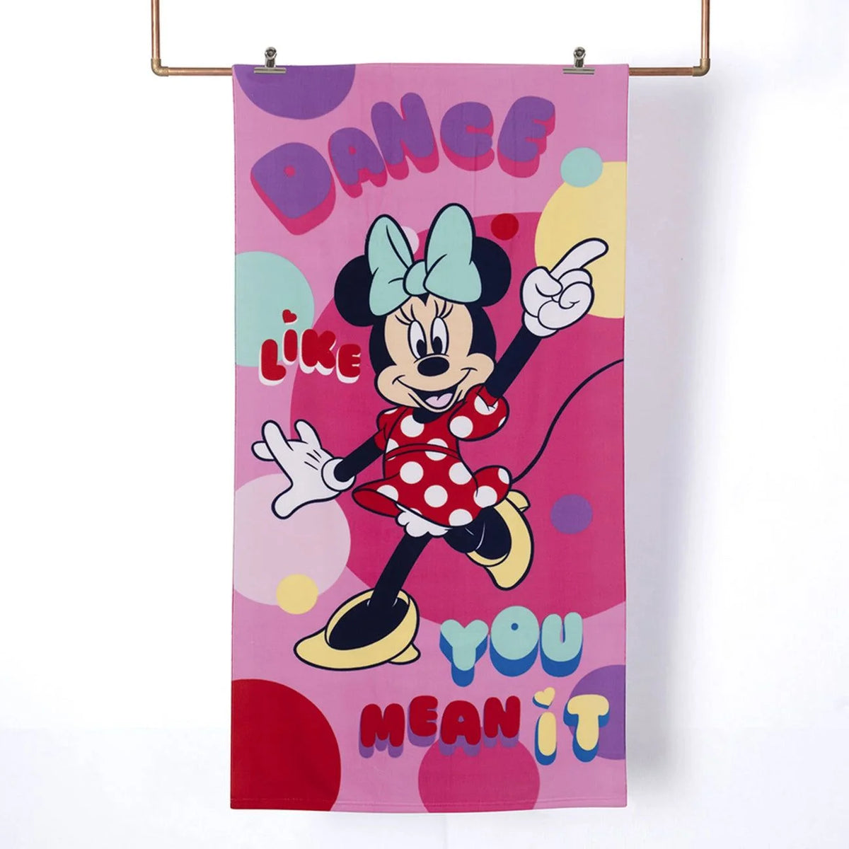 Set Toalla, Lentes de Agua y Bolso Minnie Dance