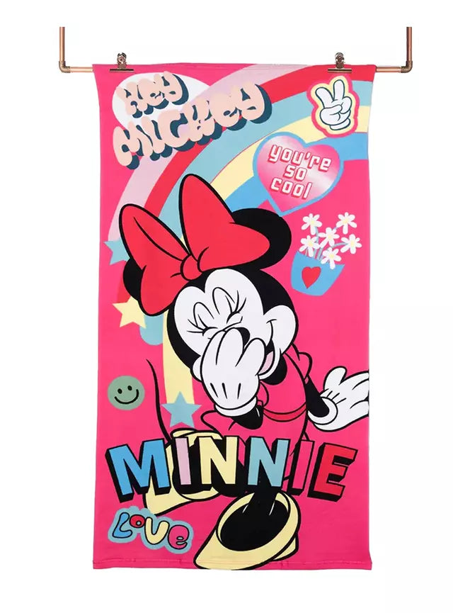 Toalla con Bolso Minnie Hey