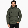 PARKA HOMBRE VERDE ACOLCHADA - GANGSTER®