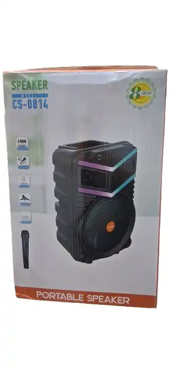 Parlante con microfono CS-0814 PORTABLE