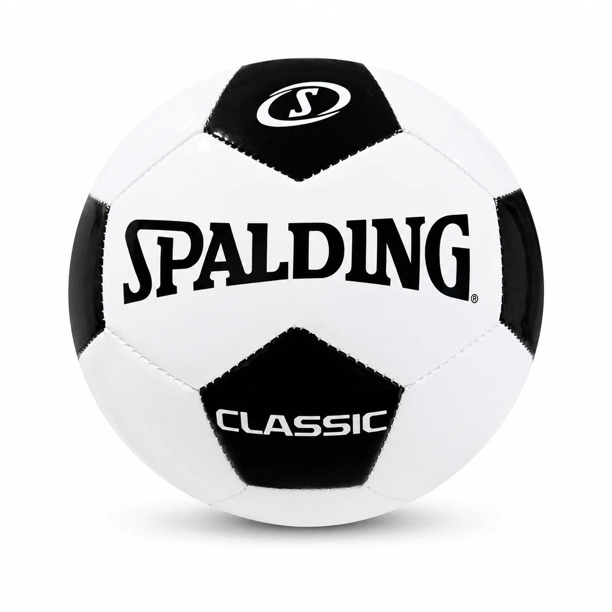 Balón Classic Football N°5 Blanco y Negro- Spalding®