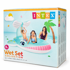 Piscina Inflable Con Aspersor Diseño Ballena - INTEX®