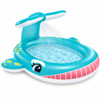 Piscina Inflable Con Aspersor Diseño Ballena - INTEX®
