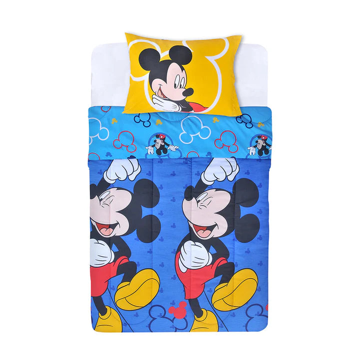 Plumón Infantil Mickey Blink - 1.5 Plazas Reversible