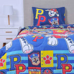 Plumón Infantil Paw Patrol Action - 1.5 Plazas Reversible