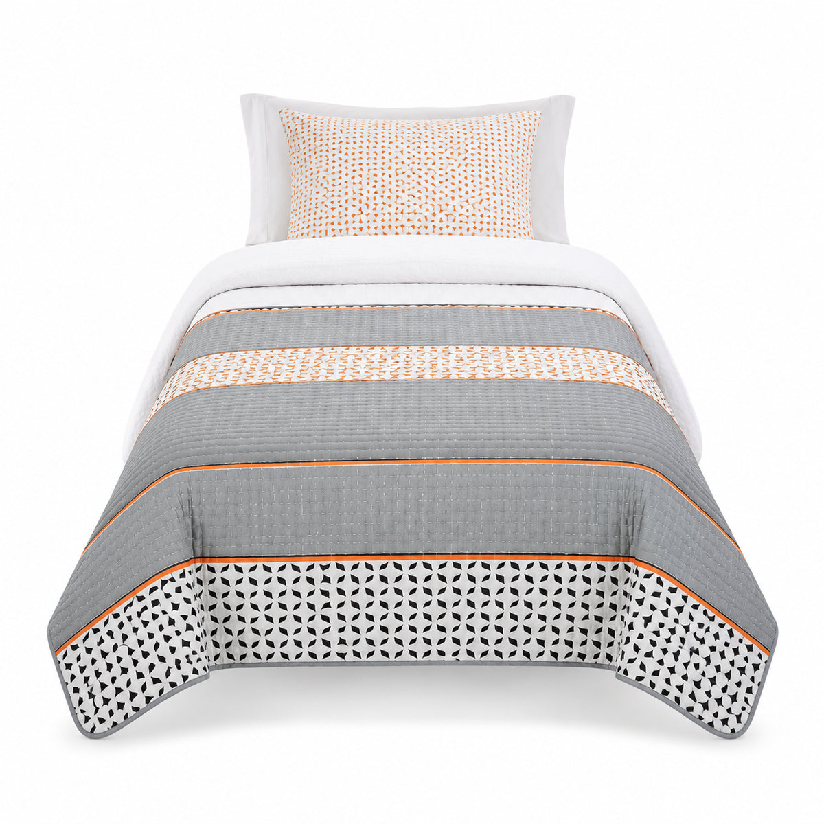 QUILT SHERPA CITRON ESTAMPADO 1.5 plaza - MASHINI®