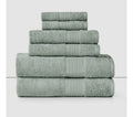 Set de 6 Toallas Cannon Home – 100% Algodón / Menta Lisa