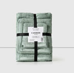 Set de 6 Toallas Cannon Home – 100% Algodón / Menta Lisa