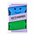 SET DE 2 ESPONJAS CON FORMA - CASAIDEAS