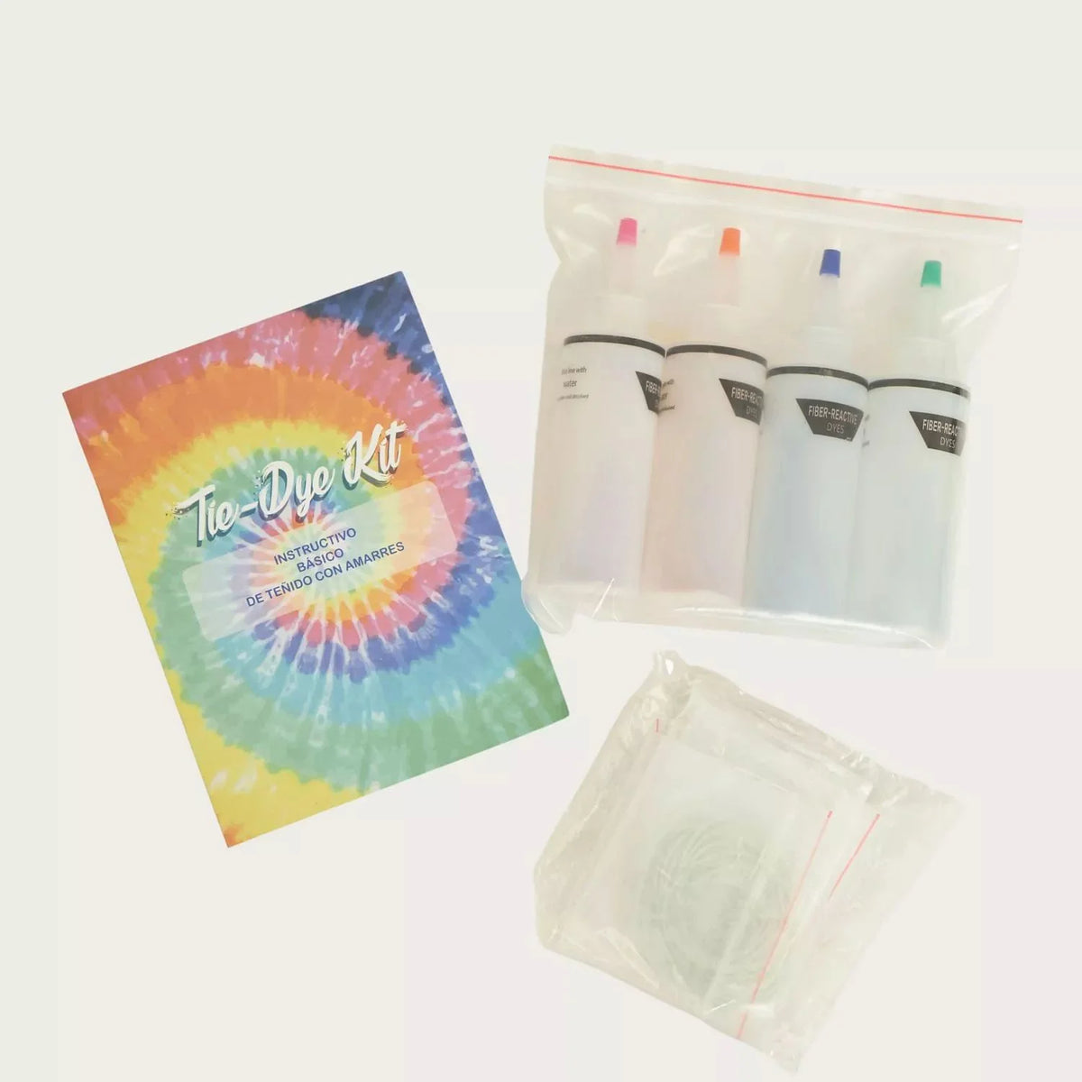 kit Pijama talla 16 Tie Dye lover 100% algodón  2 piezas polera y short