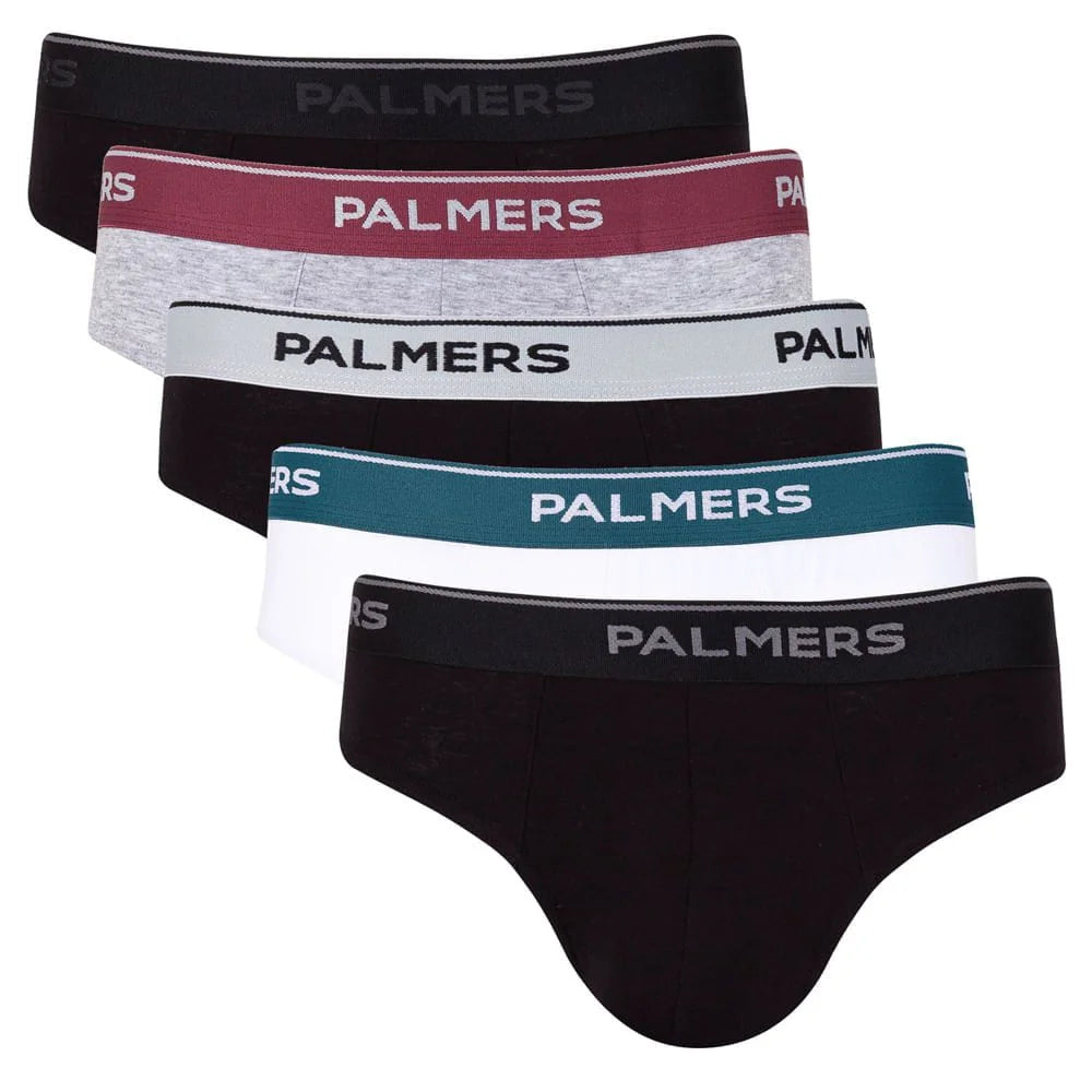 PACK X5 CALZONCILLOS HOMBRE PALMERS TALLA S COLORES SURTIDOS
